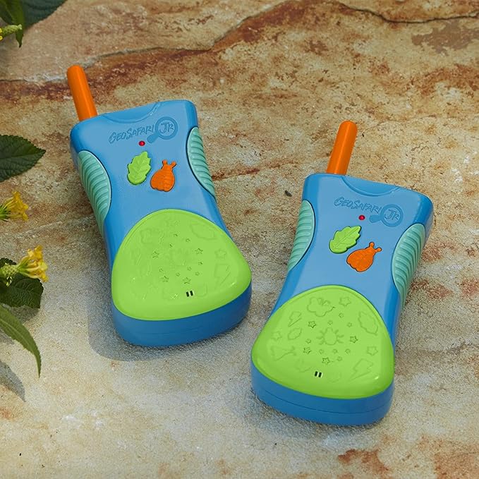 Educational Insights GeoSafari Jr. Walkie Talkies - Preschool Science Toy, Science for Kids, Toddler Toys, Gift for Ages 4+