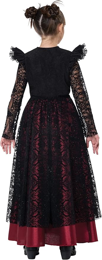 California Costumes Girls Gothic Lace Vampire
