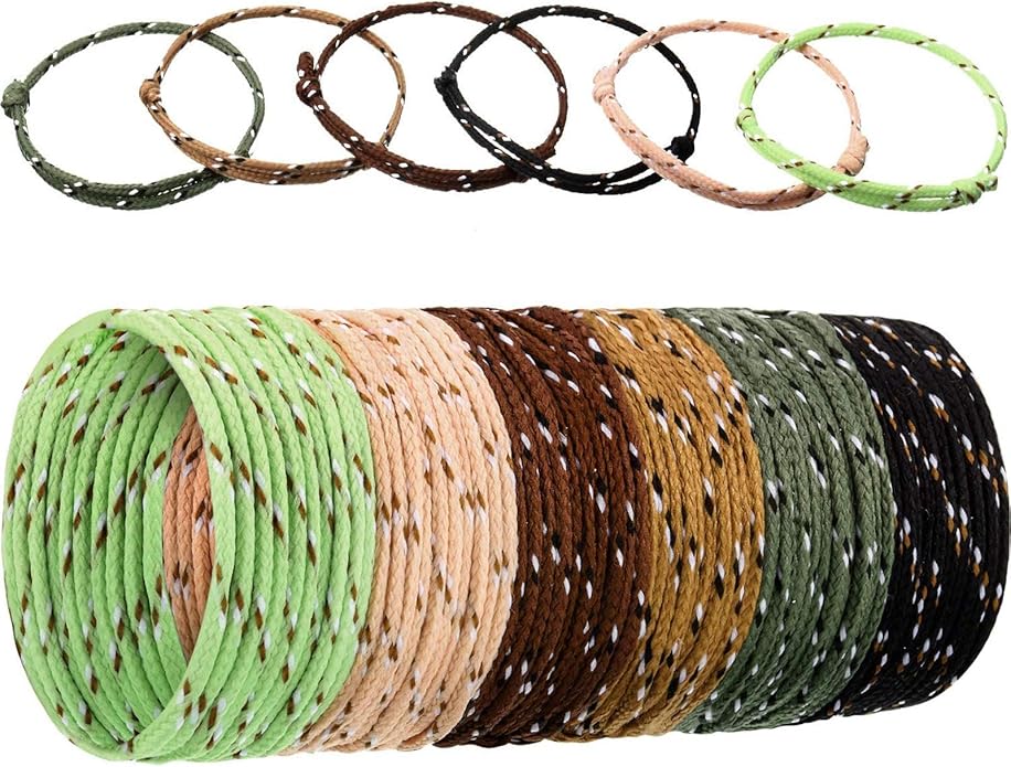 WILLBOND 216 Neon Friendship Bracelets Bulk for Kids Birthday Classroom Student Gift Adjustable Paracord Bracelets Rope Woven Neon Colors Valentine Day Gift Girls Boy Party Favors