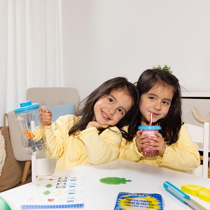 Melissa & Doug Smoothie Maker Blender Set with Play Food - 22 Pieces