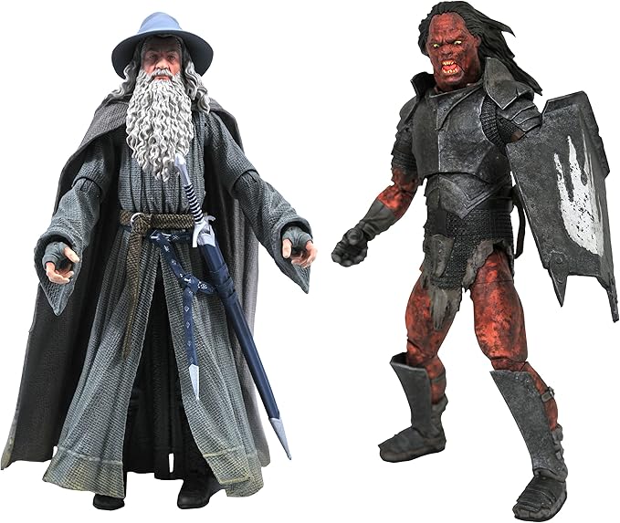 Diamond Select Toys The Lord of The Rings: Uruk-hai Action Figure, Multicolor