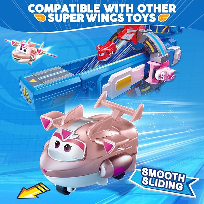 Super Wings Transformer Toys, 2 in Golden Girl Robot Transformer Action Figures, 2-in-1 Mode Robot Transformer Toys for Boys Girls 4-6 6-8, Fun Plane Toys for Boys Toddlers Kids Age 3 4 5 6 7 8