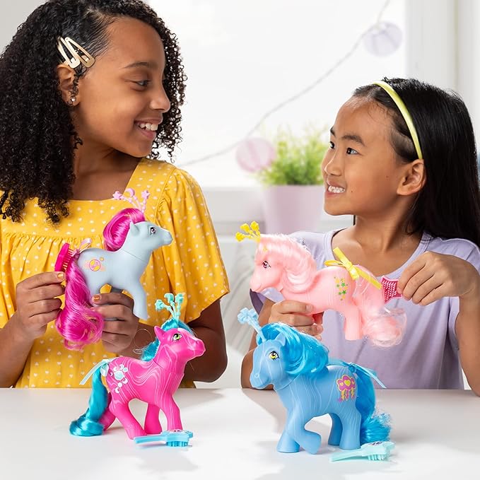 My Little Pony Classics - Celestial Ponies - Polaris - Retro 4" Collectible Play Figure, Great for Kids, Toddlers, Adults, Girls and Boys Ages 3+