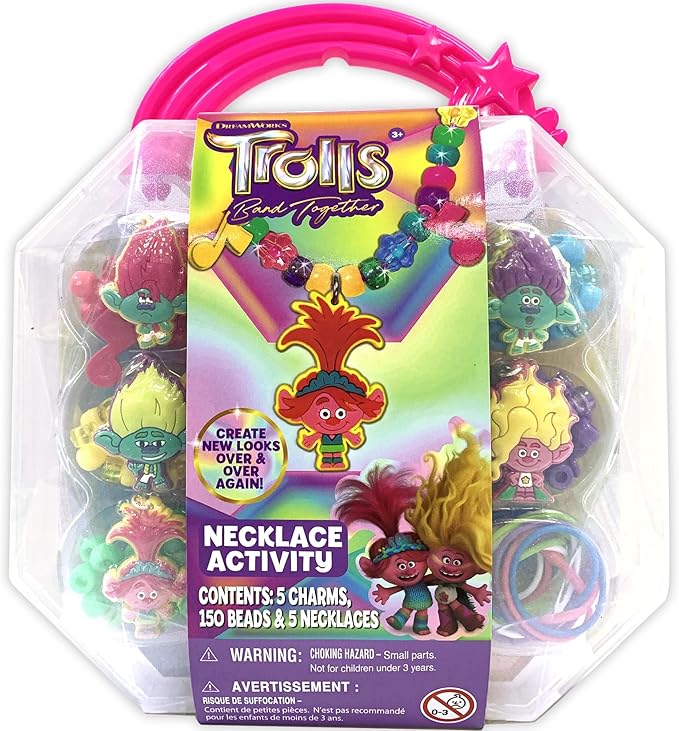 Tara Toys DreamWorks Trolls Band Together Necklace Activity Set