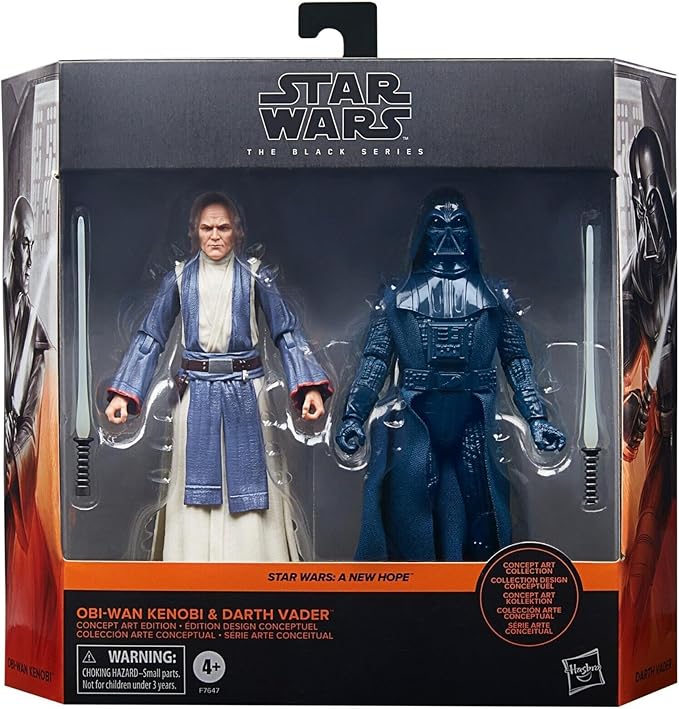 Star Wars 6 Inch Action Figure 2-Pack | OBI-Wan Kenobi & Darth Vader