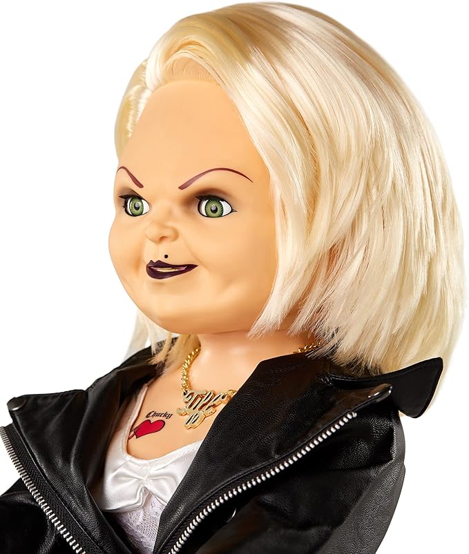 Spirit Halloween Talking Tiffany Doll | Officially Licensed | Horror Decor | 20 Inches Tall | Talking and Moving Prop