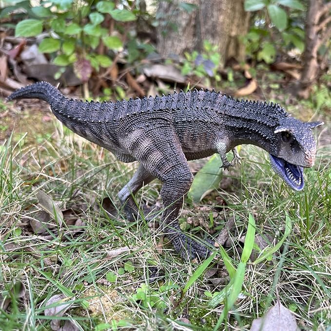 Gemini & Genius Dinosaur Toys Carnotaurus with Moveable Jaw, Realistic Sculpting Camp Cretaceous Dinosarur Action Figure, Birthday Cake Topper, Family Party Gifts for Kids Age 4 Years & Up