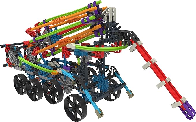 K'nex Intermediate 60 Model Building Set - 395 Parts - Ages 7 & Up - Creative Building Toy, Multicolor, includes K'NEX Parts and Pieces, Instruction Booklet, Medium