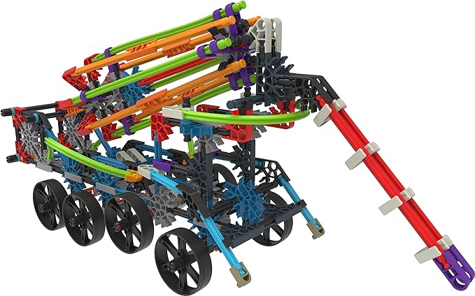 K'nex Intermediate 60 Model Building Set - 395 Parts - Ages 7 & Up - Creative Building Toy, Multicolor, includes K'NEX Parts and Pieces, Instruction Booklet, Medium