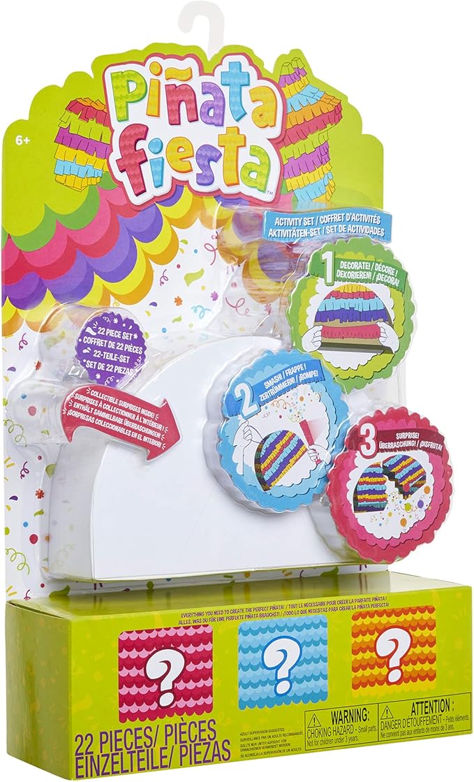 Piñata Fiesta Watermelon Activity Set with Fun Party-Themed Surprises & Colorful Confetti!