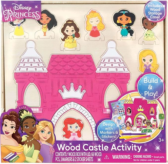 Tara Toys Princess Wood Castle Activity Set
