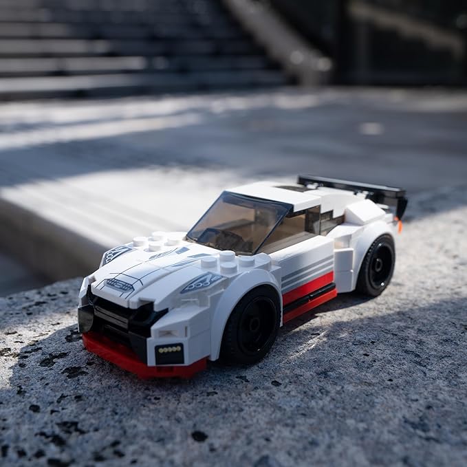 Racing Car Building Block Set (229 Pieces). Racing Car Building Blocks for Kids and Adults