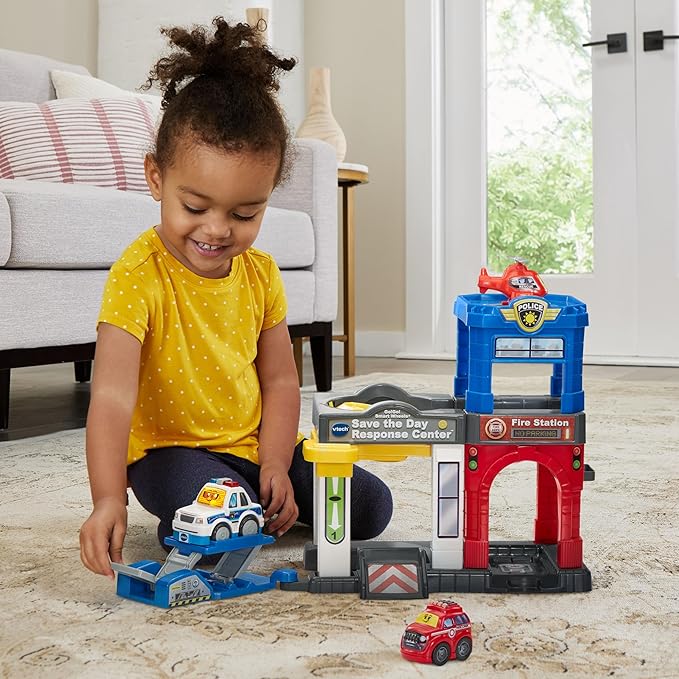 VTech Go! Go! Smart Wheels Save The Day Response Center Playset