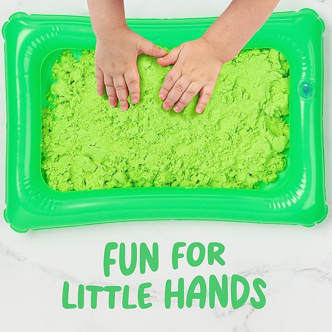 Sensory Sand 5 Pounds of Green Play Sand Bulk Refill Size