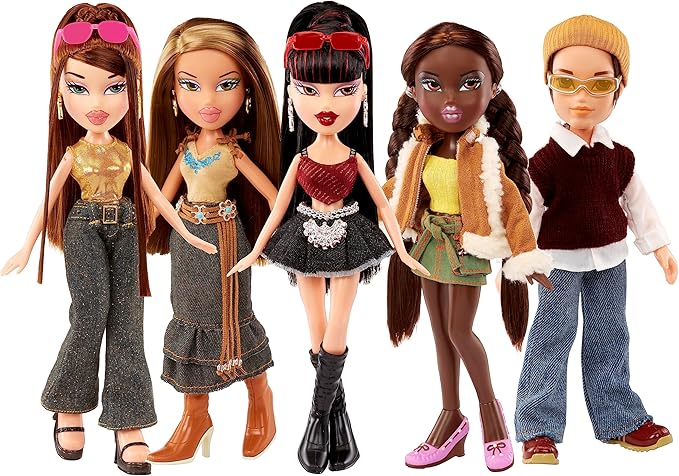 Bratz Original Fashion Doll Felicia Series 3 with 2 Outfits and Poster, Collectors Ages 6 7 8 9 10+