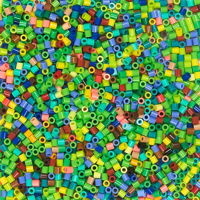 Perler Dinosaur Craft Bead Bucket Activity Kit, 5004 pcs