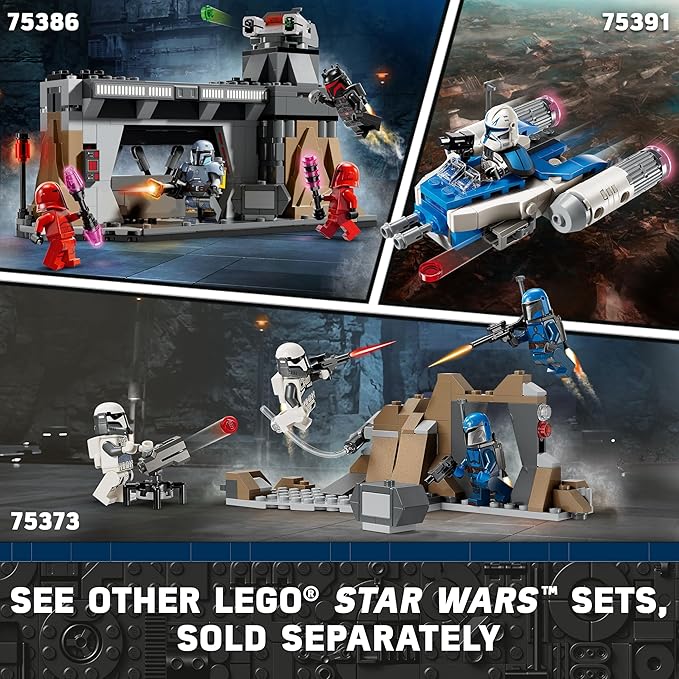 LEGO Star Wars Luke Skywalker X-Wing Mech, Buildable Star Wars Action Figure with Luke Skywalker Toy, Collectible Building Set for Kids, Creative Star Wars Gift for Boys and Girls Ages 6 and Up, 75390
