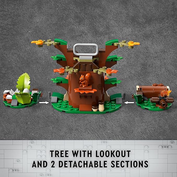 LEGO Jurassic World Dinosaur Missions: Stegosaurus Discovery Building Set - Dinosaur Toys Pretend Play Set with 2 Minifigures for Boys & Girls, Ages 6+ - Gift Ideas for Kids - 76965