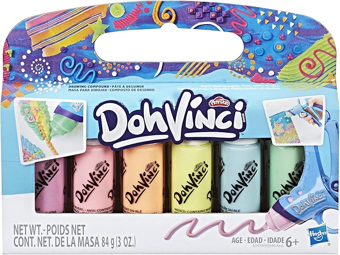 DohVinci 6-Pack Drawing Compound - Pastel
