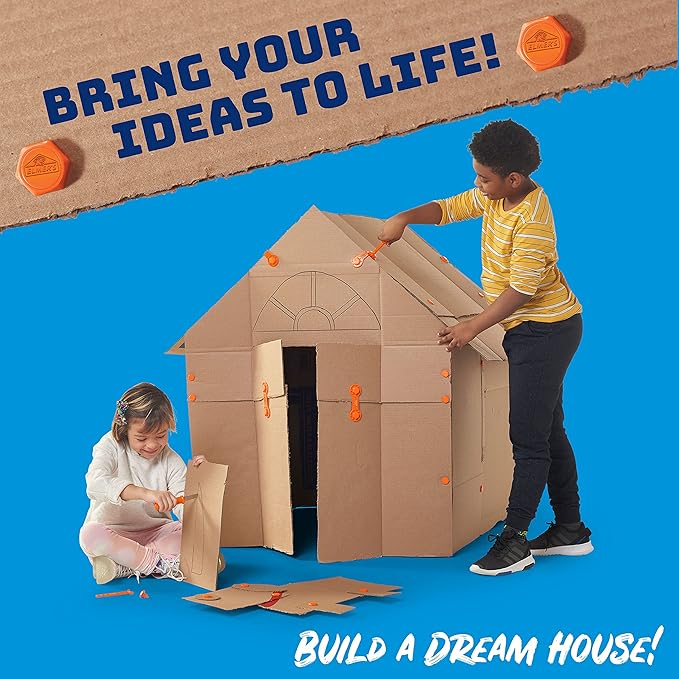 Elmer's Build It Tools Kids Crafts, Assorted 60 Count