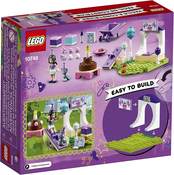 LEGO Juniors/4+ Emma's Pet Party 10748 Building Kit (67 Piece)