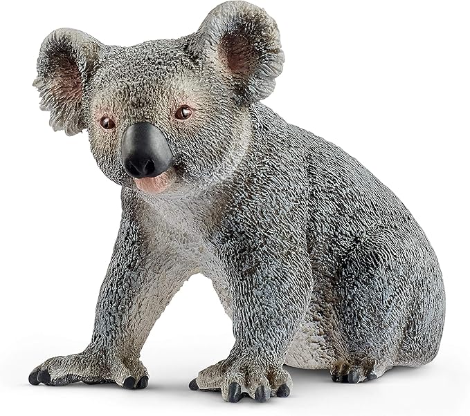 Schleich Wild Life, Animal Figurine, Animal Toys for Boys and Girls 3-8 Years Old, Koala Bear 2 inches