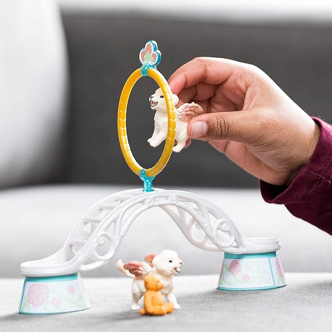 Schleich bayala, Mythical Creature Toys for Kids, Winged Baby Lion Training 9-piece Playset, Ages 5+