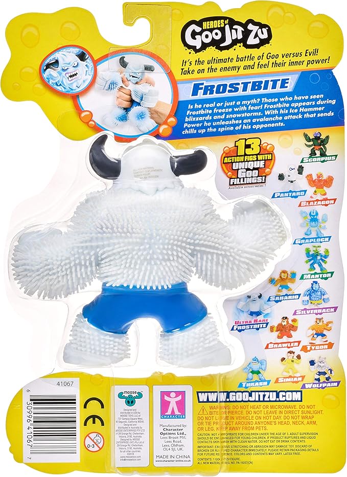 Heroes of Goo Jit Zu - Yeti Action Figure - Frostbite