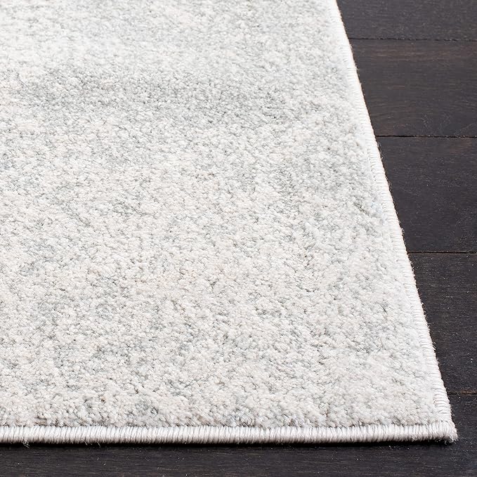 SAFAVIEH Evoke Collection 3' x 5' Ivory / Sage EVK272B Modern Abstract Non-Shedding Living Room Bedroom Accent Rug