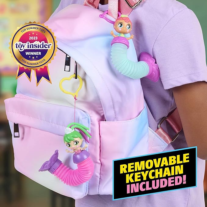 Fashion Fidgets Mermaids Fantasy Series – Fidget Doll for Girls Created by Mrs. Bench