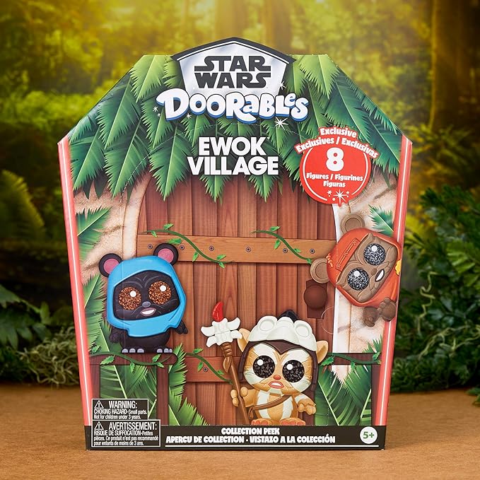 Star Wars™ Doorables Ewok Village Collection Peek, Collectible Figures, Kids Toys for Ages 5 Up by Just Play