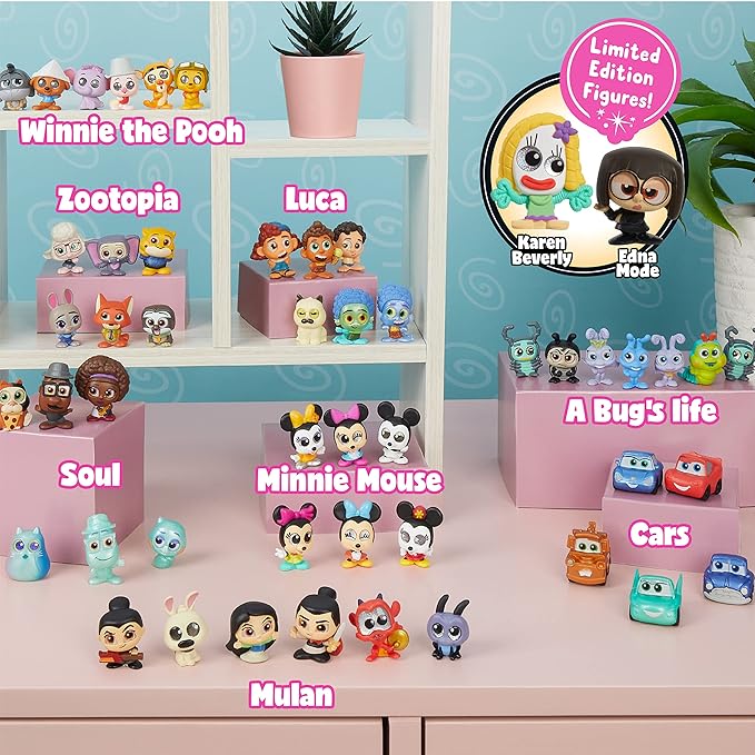 Disney Doorables Multi Peek Series 9, Collectible Blind Bag Figures, Kids Toys for Ages 5 Up by Just Play