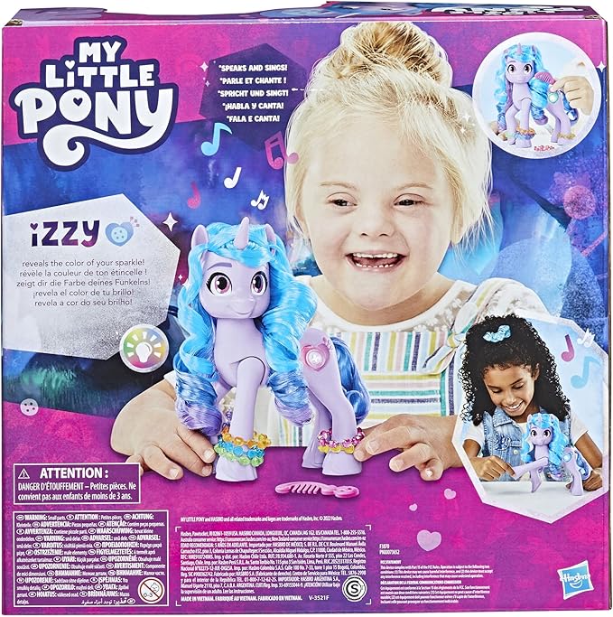 My Little Pony Toys: Make Your Mark Izzy Moonbow See Your Sparkle with Sounds, Music, and Lights