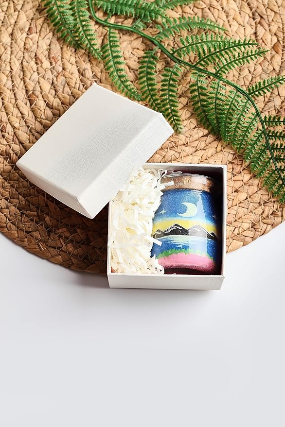 YUANLUGV Sand Art Bottles, Colored Sand with Luminous Sand Art Crafts for Gift Kids, Elegant and Exquisite Sand Art Craft Bottle，Gifts for Girls Boys Kids Women Birthday (c)