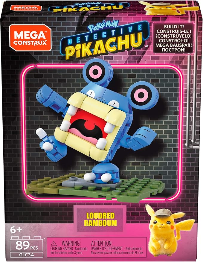 Mega Construx Pokemon Detective Pikachu Loudred