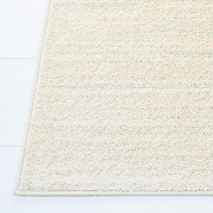 SAFAVIEH Adirondack Collection Runner Rug - 2'6" x 10', Green & Ivory, Modern Ombre Design, Non-Shedding & Easy Care, Ideal for High Traffic Areas in Living Room, Bedroom (ADR142Y)