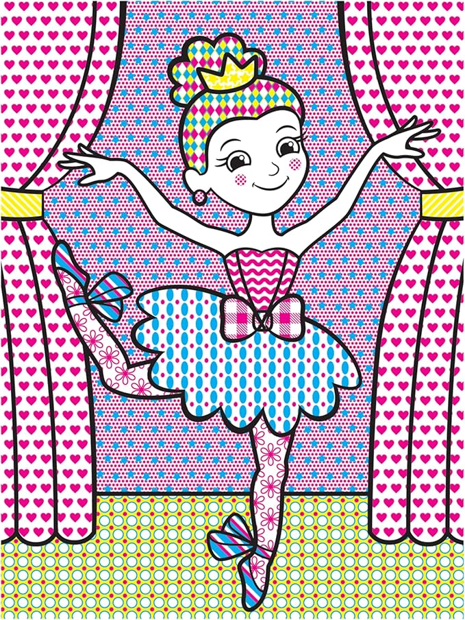 Melissa & Doug My First Paint With Water Art Pad - Cheerleaders, Flowers, Fairies, and More (24 Pages)