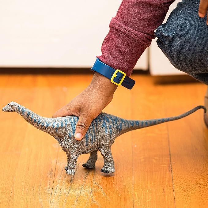 Schleich Dinosaurs, Large Dinosaur Toys for Boys and Girls, Brontosaurus Toy Dinosaur Figure, Ages 4+, 4.2 inch