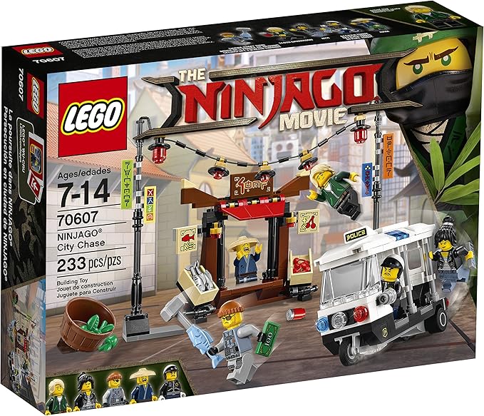 LEGO Ninjago Movie City Chase 70607 Building Kit (233 Piece)