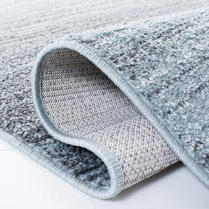 SAFAVIEH Adirondack Collection Runner Rug - 2'6" x 8', Grey & Light Grey, Modern Ombre Design, Non-Shedding & Easy Care, Ideal for High Traffic Areas in Living Room, Bedroom (ADR142G)