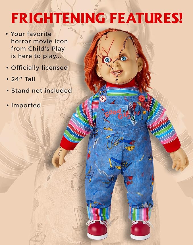 Spirit Halloween 24 Inch Chucky Doll Officially Licensed