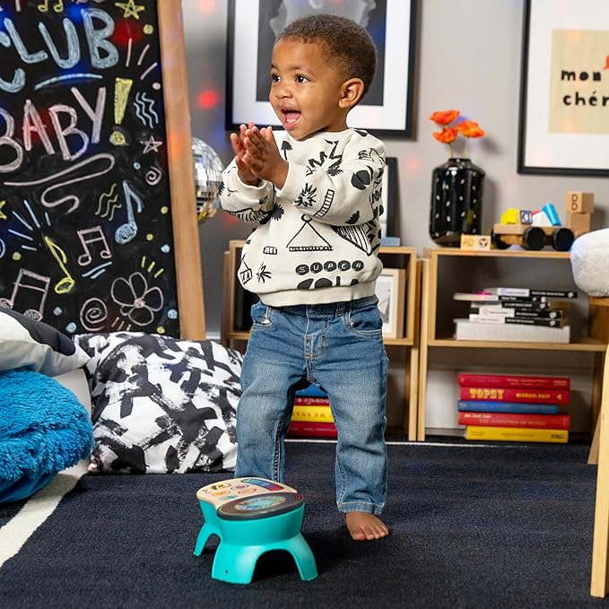 Baby Einstein + Hape DJ Discovery Musical Toy Turntable, Ages 6 Months and Up