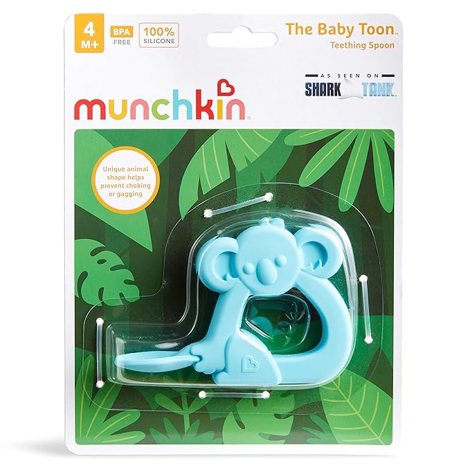 Munchkin® The Baby Toon™ Silicone Teether Spoon, Koala (As Seen On Shark Tank)