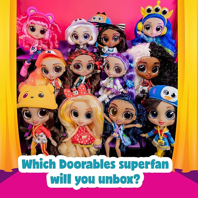 Disney Doorables ADOORBS Dolls, Collectible Dolls, Kids Toys for Ages 5 Up by Just Play