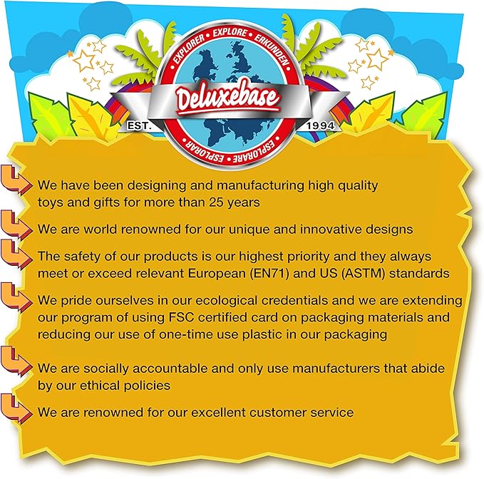 Wild Animal from Deluxebase. Fridge Magnet Painting Set and Colorful Arts and Crafts for Kids, Great for Animal Party Favors and Creative Toys.