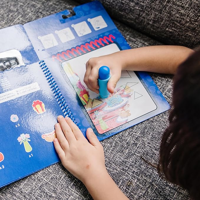 Melissa & Doug Blues Clues & You! Water Wow!! Shapes Water Reveal Travel Book | Activity Pad | 3+ | Gift for Boy or Girl