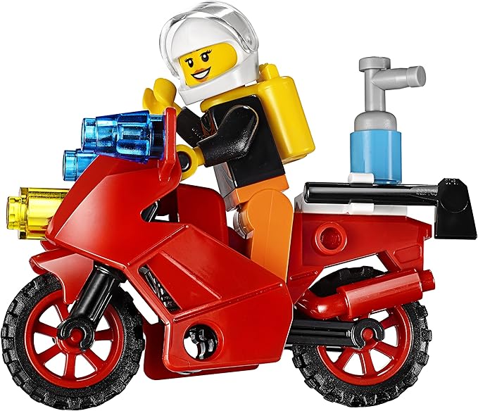 LEGO Juniors Fire Patrol Suitcase 10740 Toy for 4-7-Year-Olds