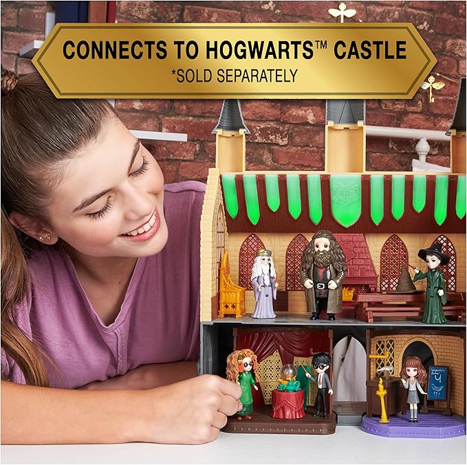 Wizarding World Harry Potter, Magical Minis Hogwarts Divination Classroom, 2 Exclusive Figures and 6 Accessories, Kids Toys for Ages 6 and up