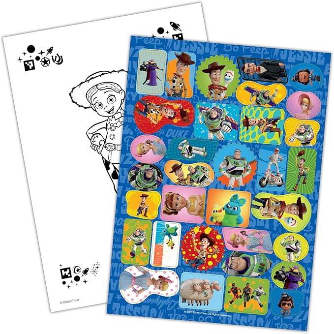 Disney Toy Story 80-Page Coloring World Augmented Reality Coloring Book 47633 Bendon