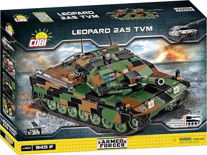COBI Armed Forces Leopard 2A5 TVM German prototype tank